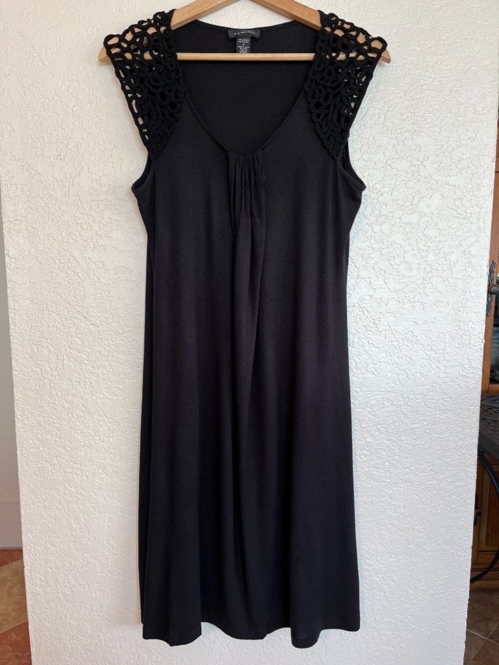 Spense Sleeveless Black Dress, Size S